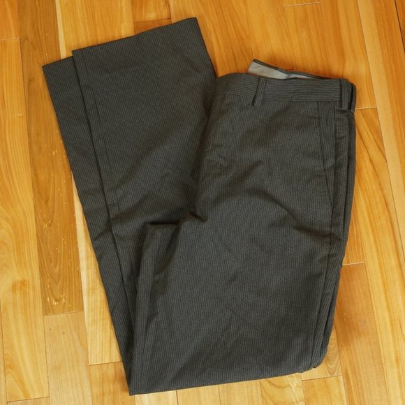 Joseph & Feiss Gray Pinstripe Dress Pants Size Youth‎ 18 - Picture 1 of 8